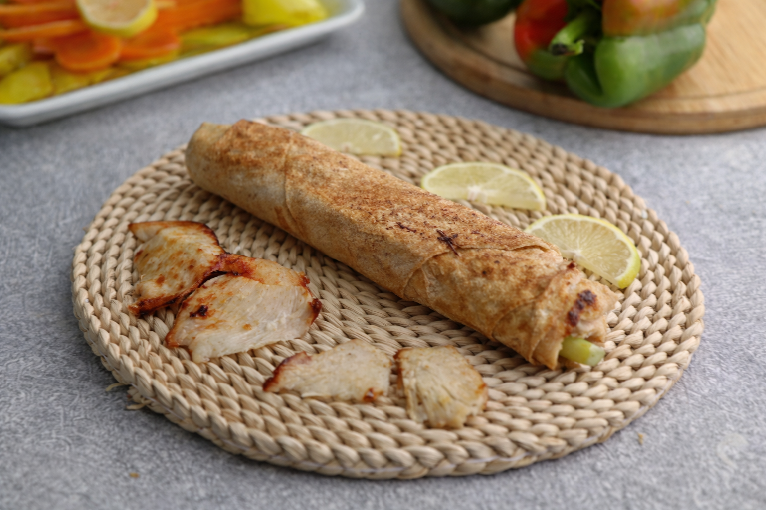 صاندويش شاورما صغيرة