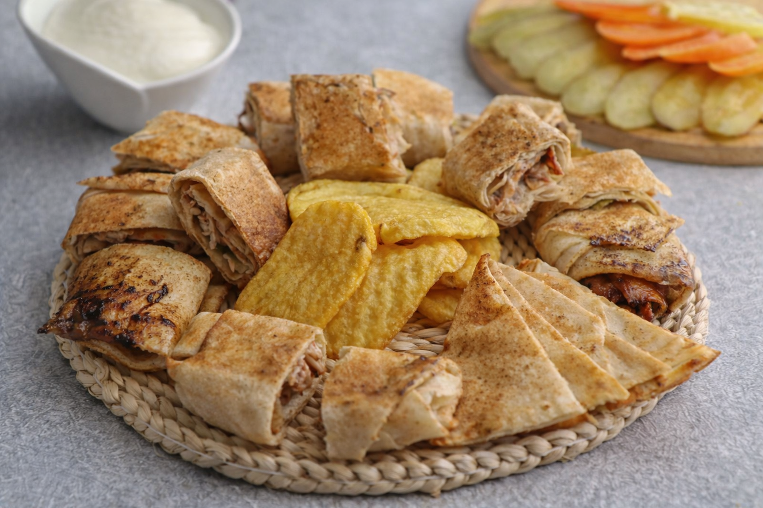 شاورما عربي دبل