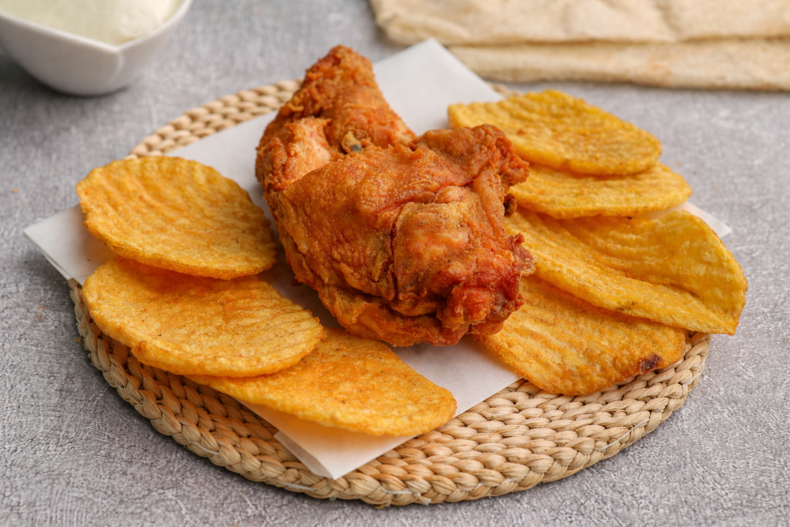 وجبة بروستد صدر