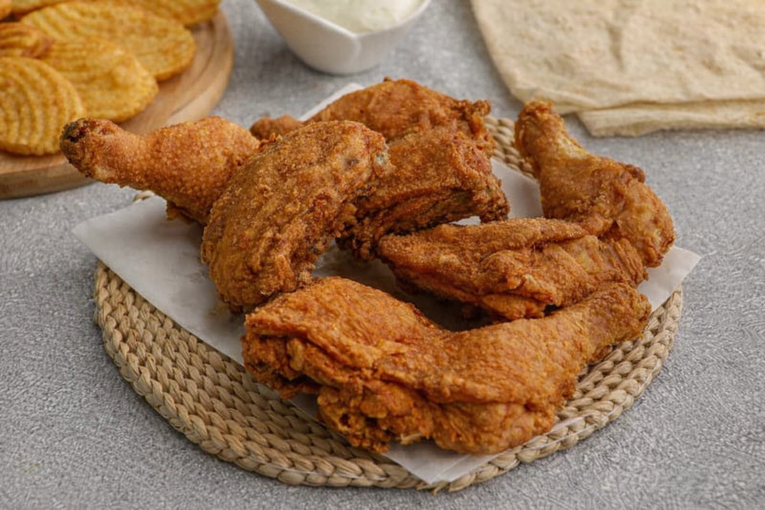 وجبة بروستد فخذ