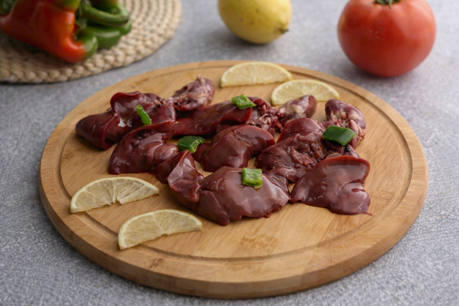 سودة دجاج نيء